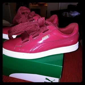 Puma basket hearts